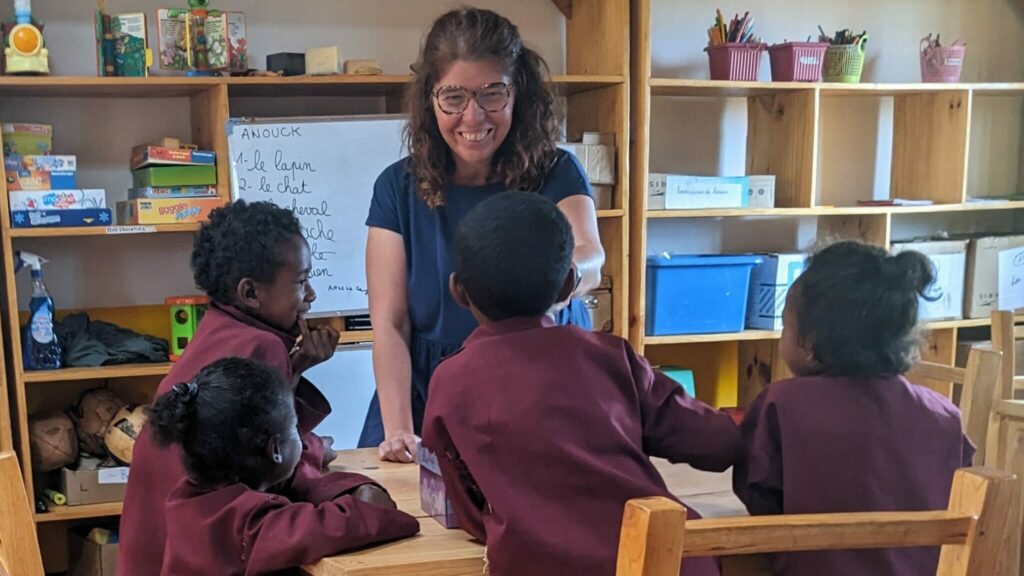 Bénévole dans l'éducation